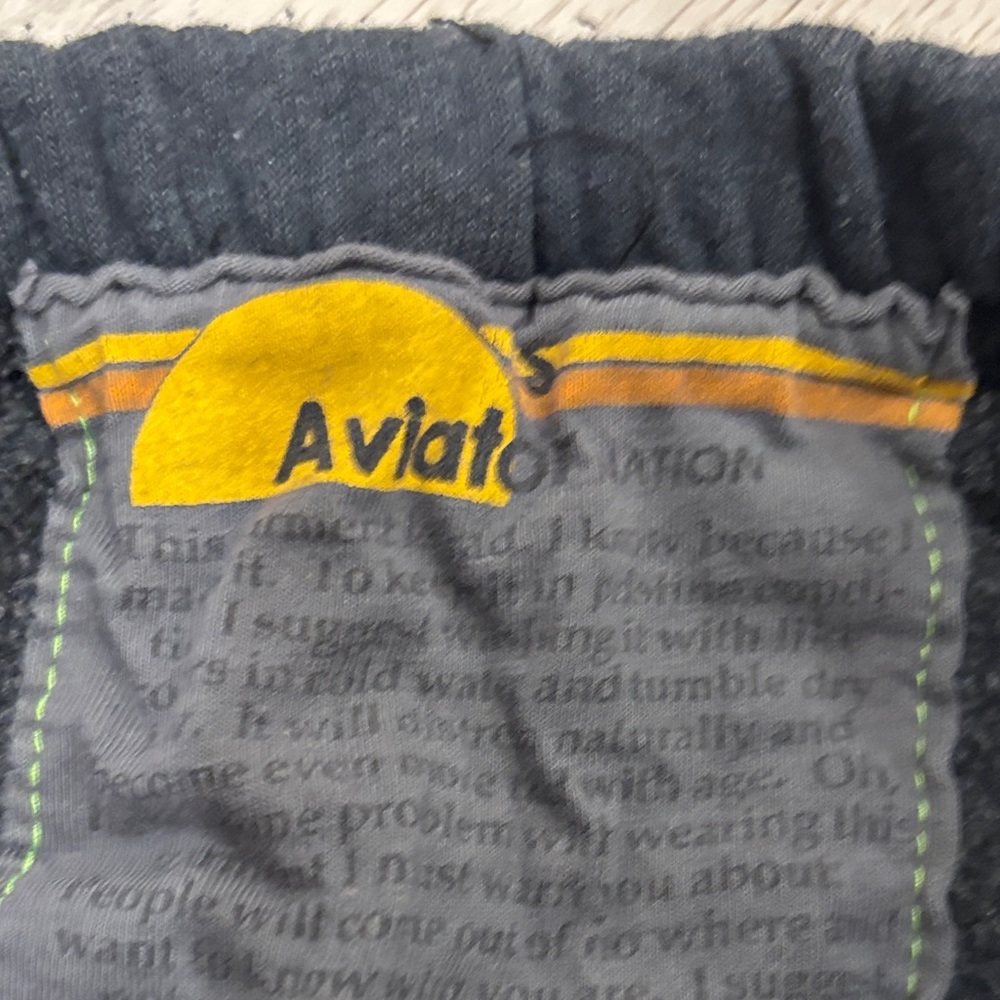 Aviator Nation Black Hoodie Sweatpants Set Hawaii palm tree music festival six s - Picture 7 of 11